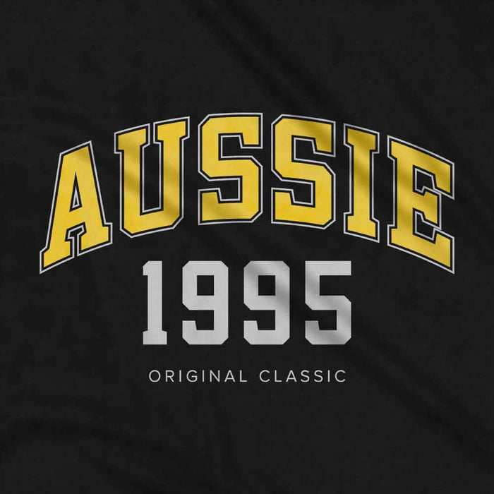 Aussie College Style 30th birthday t-shirt