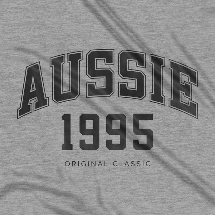 Aussie College Style 30th birthday t-shirt