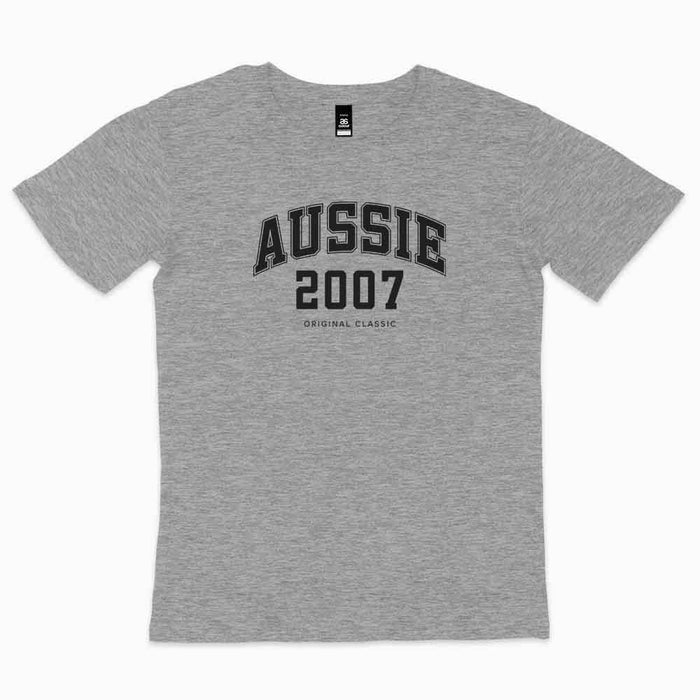 Aussie College Style 18th birthday t-shirt