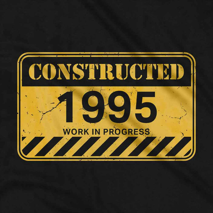 Constructed 30th birthday t-shirt