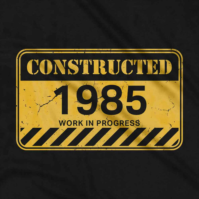 Constructed 40th birthday t-shirt