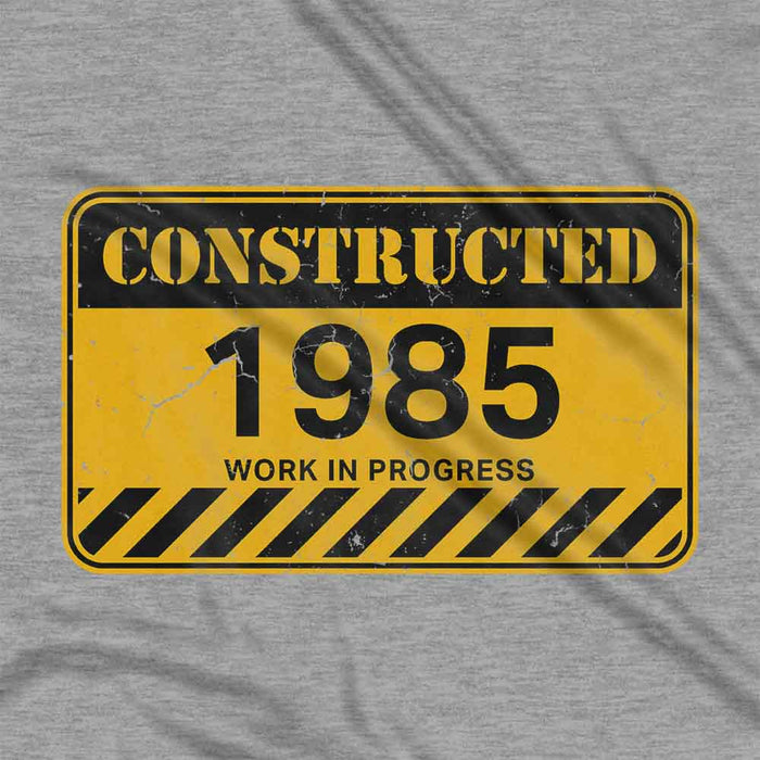 Constructed 40th birthday t-shirt