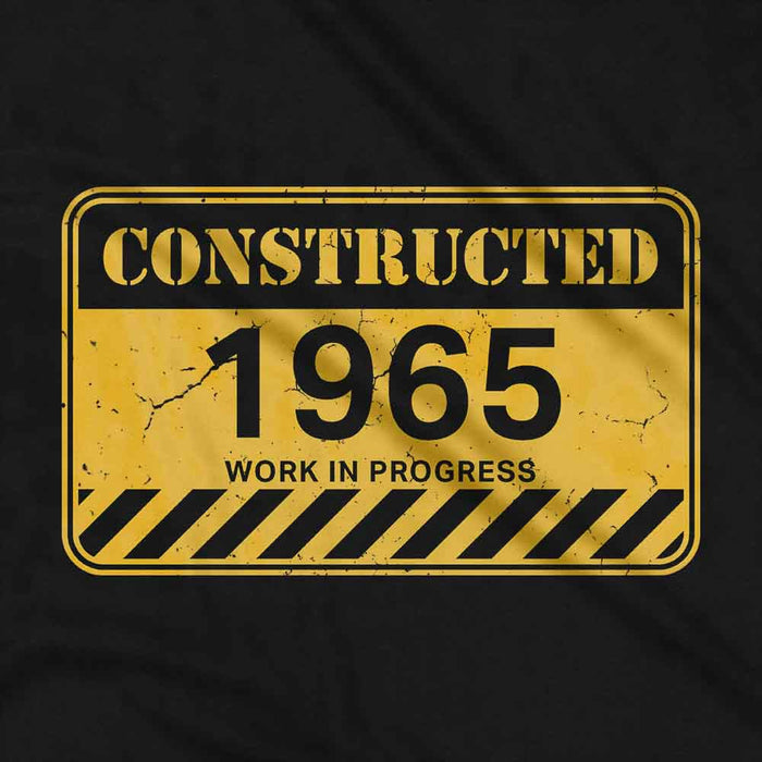Constructed 60th birthday t-shirt