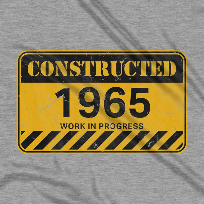 Constructed 60th birthday t-shirt