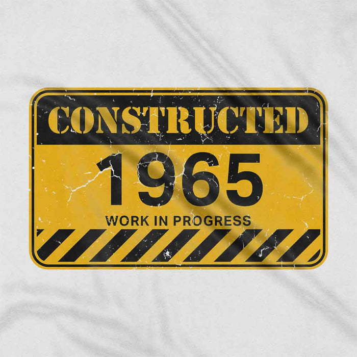 Constructed 60th birthday t-shirt