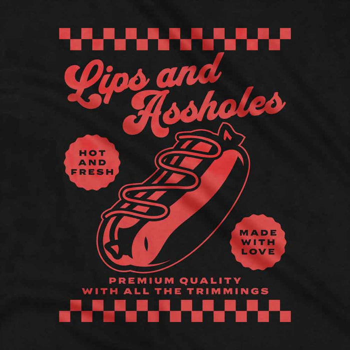 Lips and Assholes t-shirt