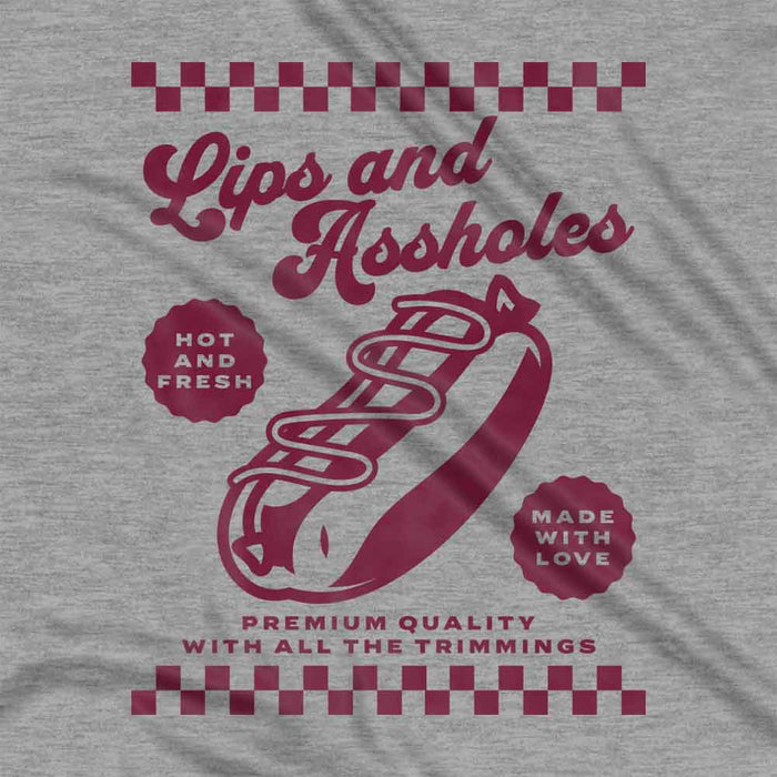 Lips and Assholes t-shirt