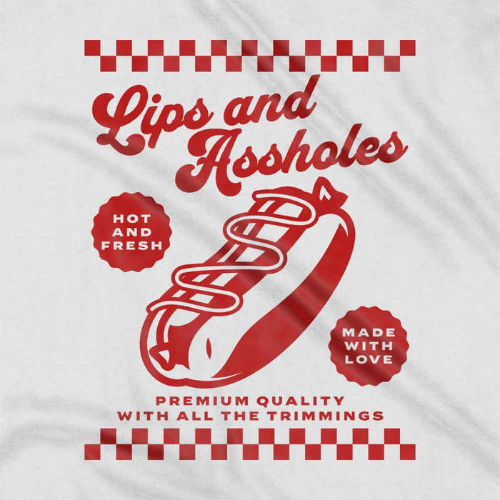 Lips and Assholes t-shirt