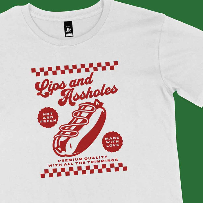 Lips and Assholes t-shirt
