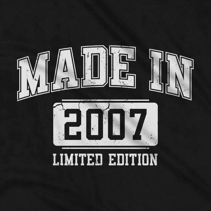 Made In College Style 18th birthday t-shirt