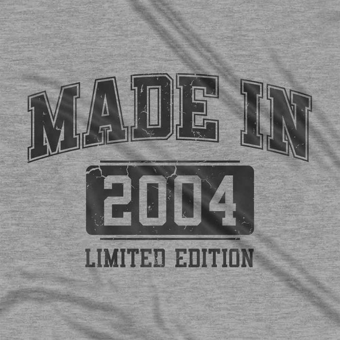 Made In College Style 21st birthday t-shirt