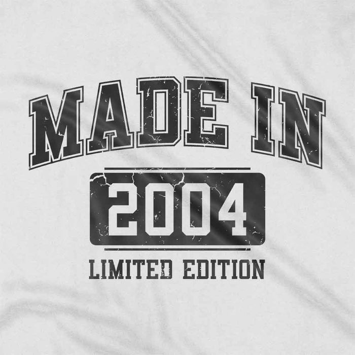 Made In College Style 21st birthday t-shirt