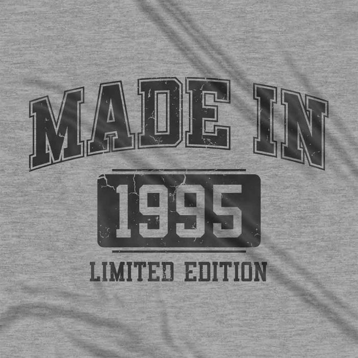 Made In College Style 30th birthday t-shirt