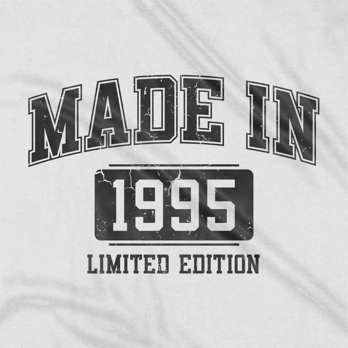 Made In College Style 30th birthday t-shirt