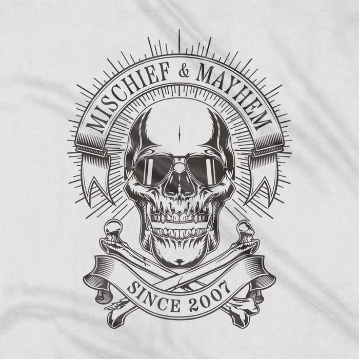 Mischief & Mayhem 18th birthday t-shirt