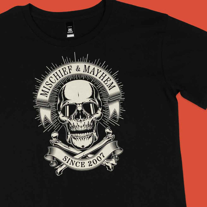 Mischief & Mayhem 18th birthday t-shirt