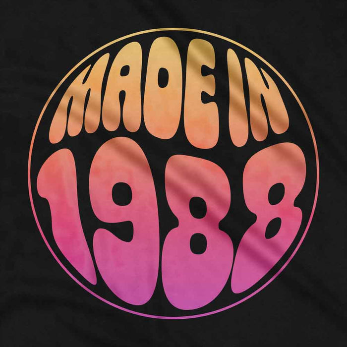 Retro Circle birthday t-shirt