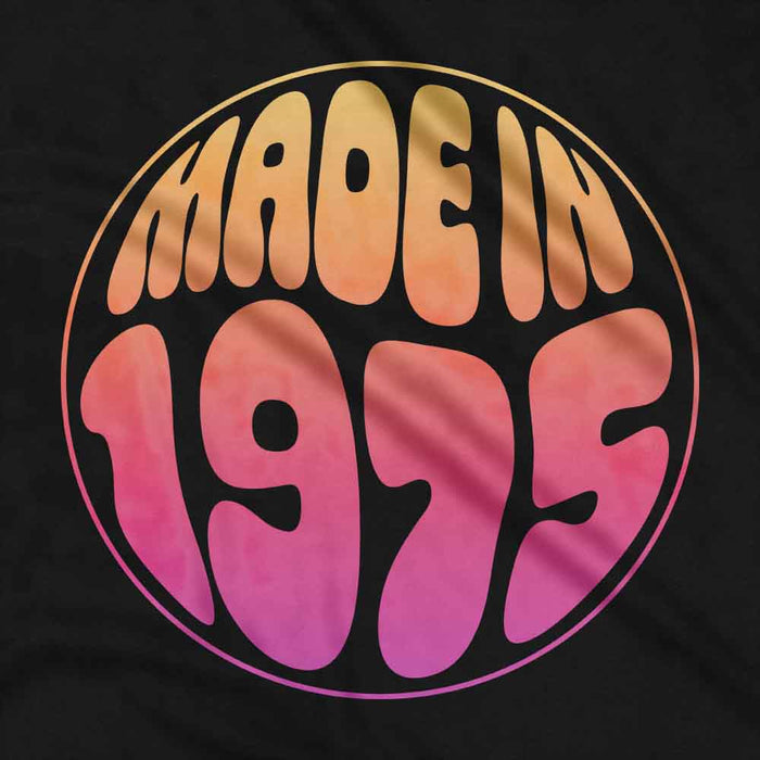 Retro Circle 50th birthday t-shirt