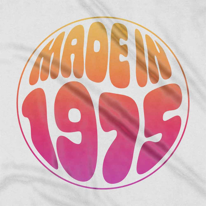 Retro Circle 50th birthday t-shirt