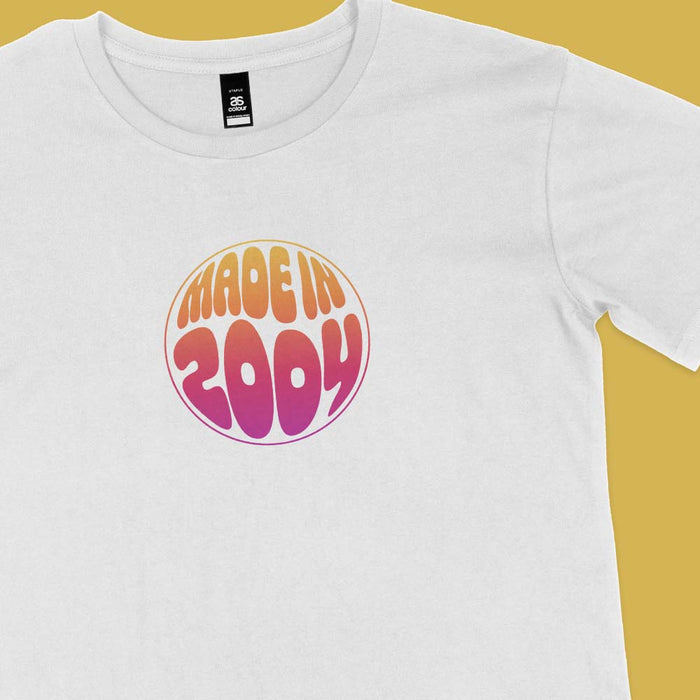 Retro Circle 21st birthday t-shirt